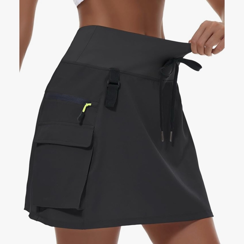 🖤🖤 Black Athletic Cargo Utility Skirt 🖤🖤